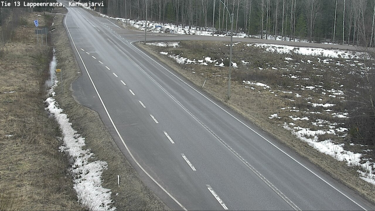 Kelikamerat Kuva Tie 13 Karhusjärvi, Lappeenranta, Etelä-Karjala