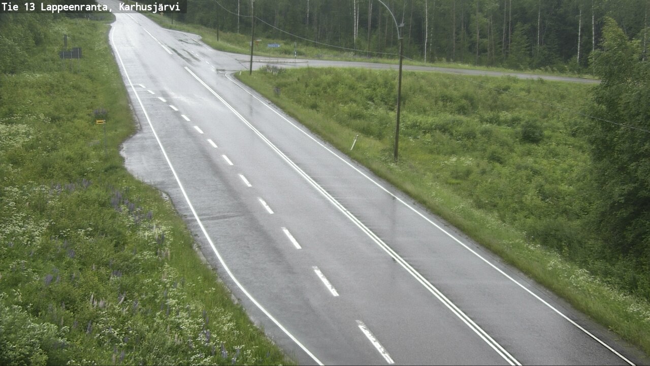 Kelikamerat Kuva Tie 13 Karhusjärvi, Lappeenranta, Etelä-Karjala