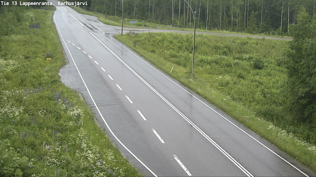 Kelikamerat Kuva Tie 13 Karhusjärvi, Lappeenranta, Etelä-Karjala