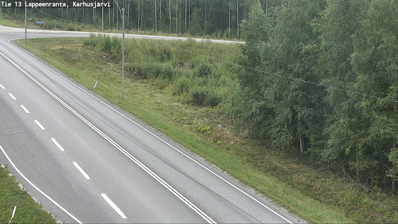 Kelikamerat Kuva Tie 13 Karhusjärvi, Lappeenranta, Etelä-Karjala