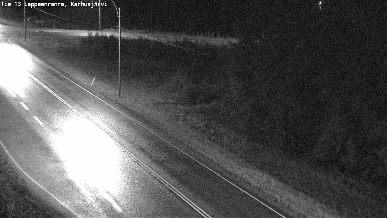 Kelikamerat Kuva Tie 13 Karhusjärvi, Lappeenranta, Etelä-Karjala