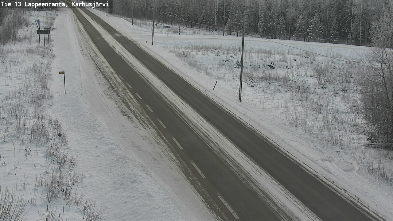 Kelikamerat Kuva Tie 13 Karhusjärvi, Lappeenranta, Etelä-Karjala