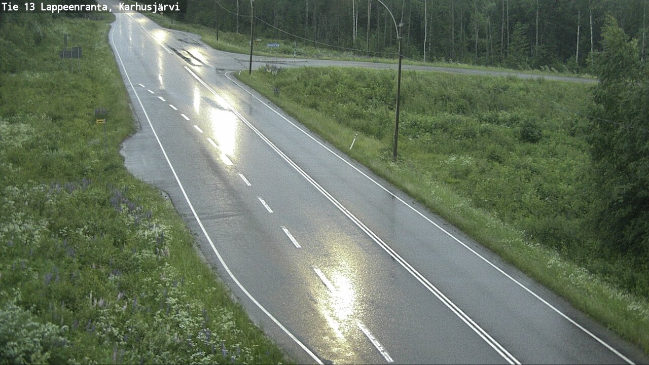 Kelikamerat Kuva Tie 13 Karhusjärvi, Lappeenranta, Etelä-Karjala