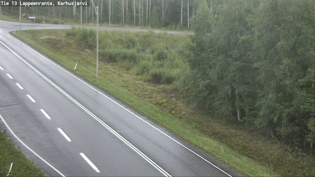 Kelikamerat Kuva Tie 13 Karhusjärvi, Lappeenranta, Etelä-Karjala