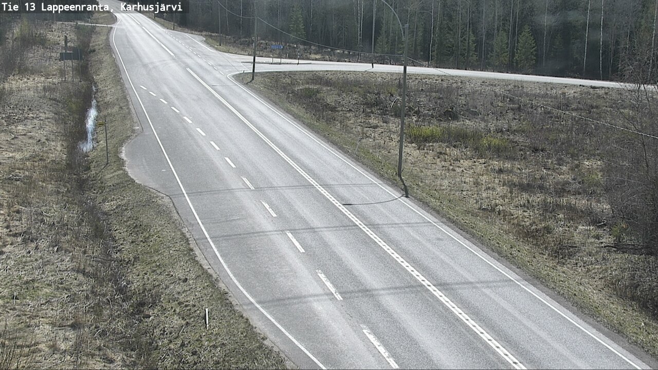 Kelikamerat Kuva Tie 13 Karhusjärvi, Lappeenranta, Etelä-Karjala