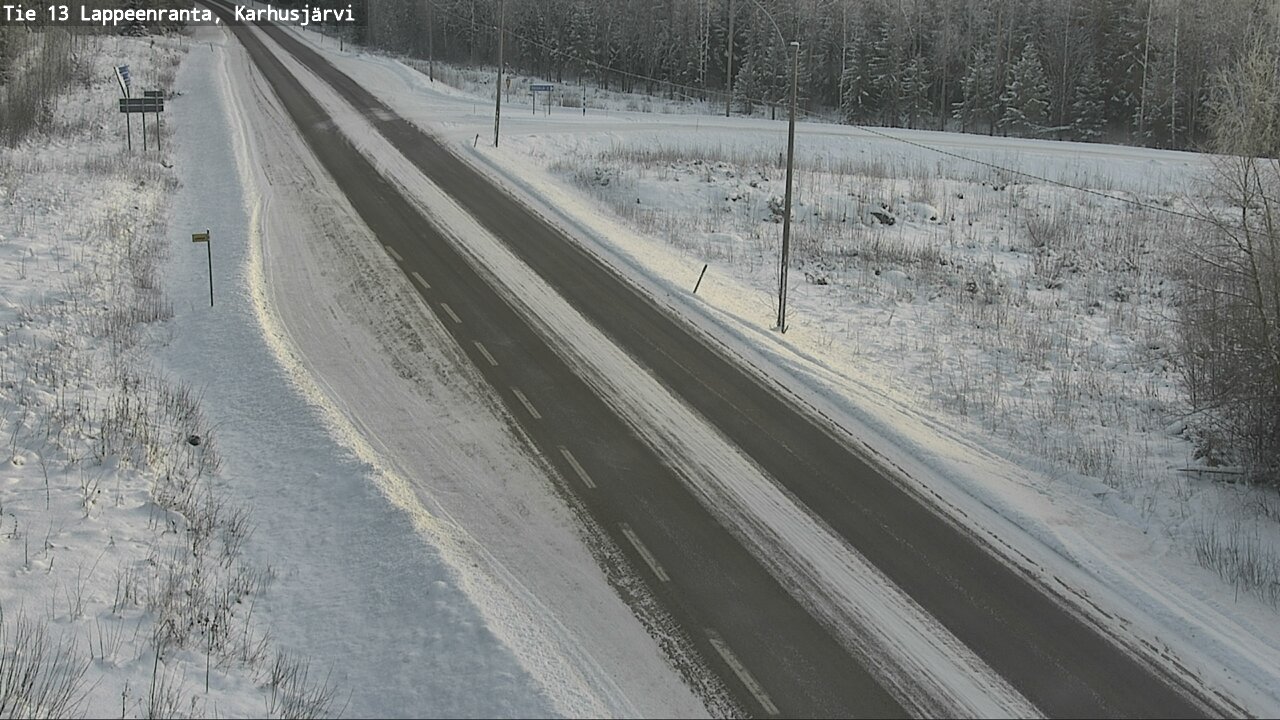 Kelikamerat Kuva Tie 13 Karhusjärvi, Lappeenranta, Etelä-Karjala
