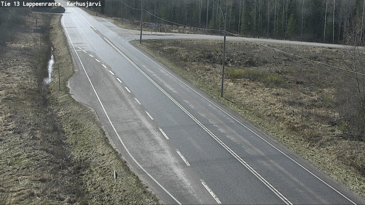 Kelikamerat Kuva Tie 13 Karhusjärvi, Lappeenranta, Etelä-Karjala