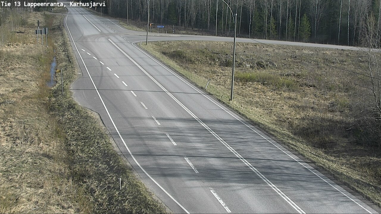 Kelikamerat Kuva Tie 13 Karhusjärvi, Lappeenranta, Etelä-Karjala