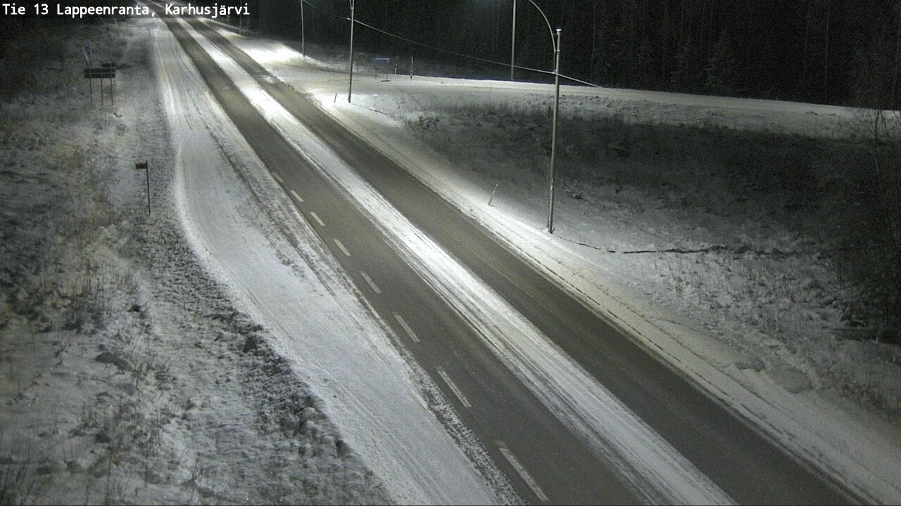 Kelikamerat Kuva Tie 13 Karhusjärvi, Lappeenranta, Etelä-Karjala