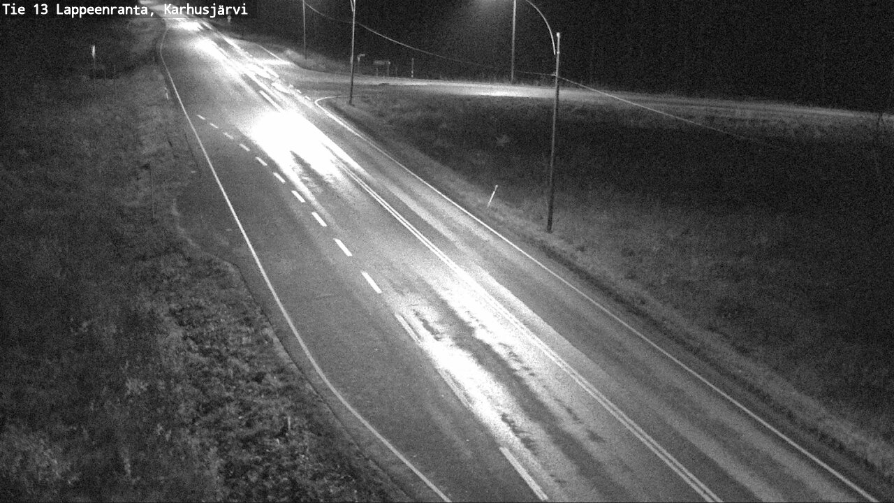 Weather Camera Image Road 13 Karhusjärvi, Lappeenranta, Etelä-Karjala