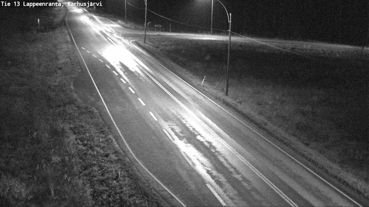 Weather Camera Image Road 13 Karhusjärvi, Lappeenranta, Etelä-Karjala
