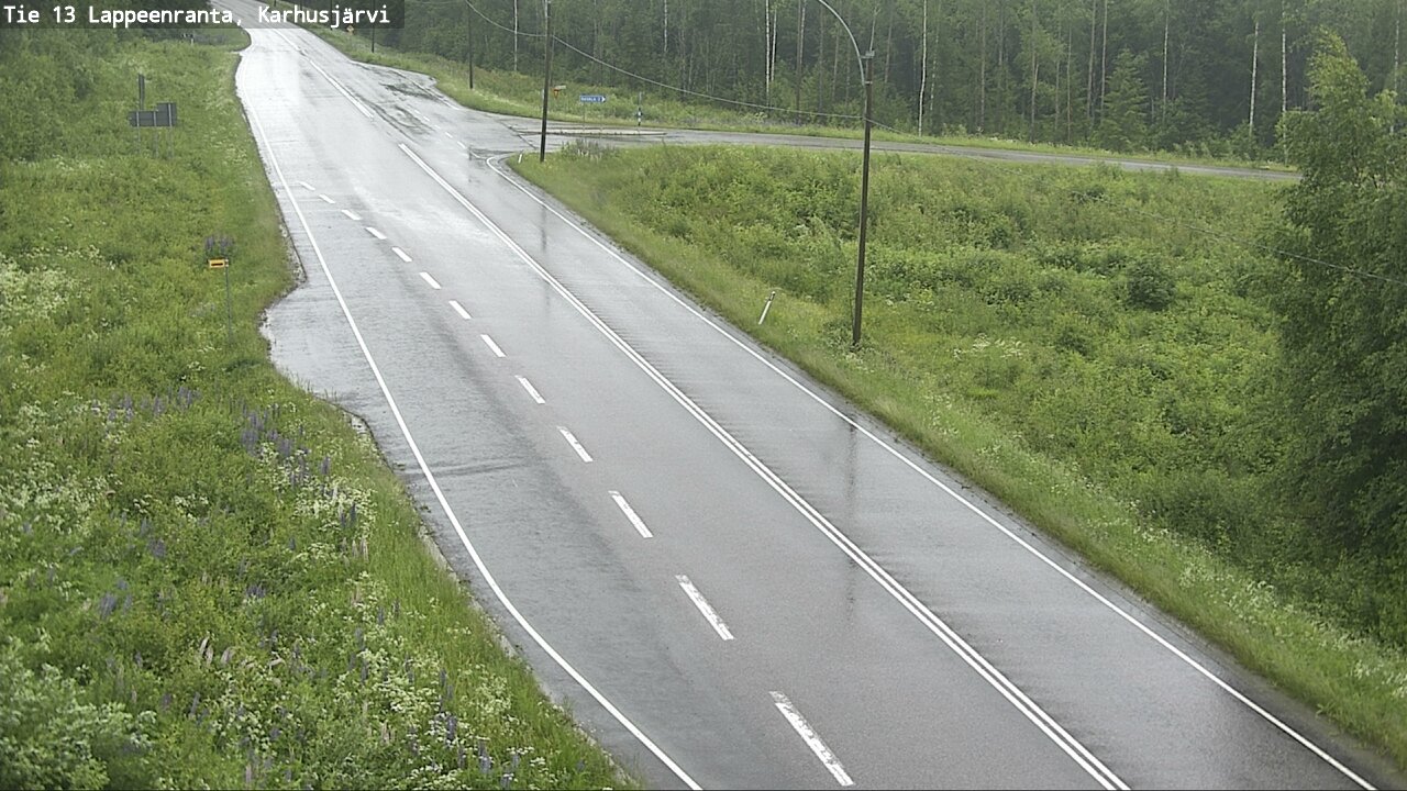 Kelikamerat Kuva Tie 13 Karhusjärvi, Lappeenranta, Etelä-Karjala