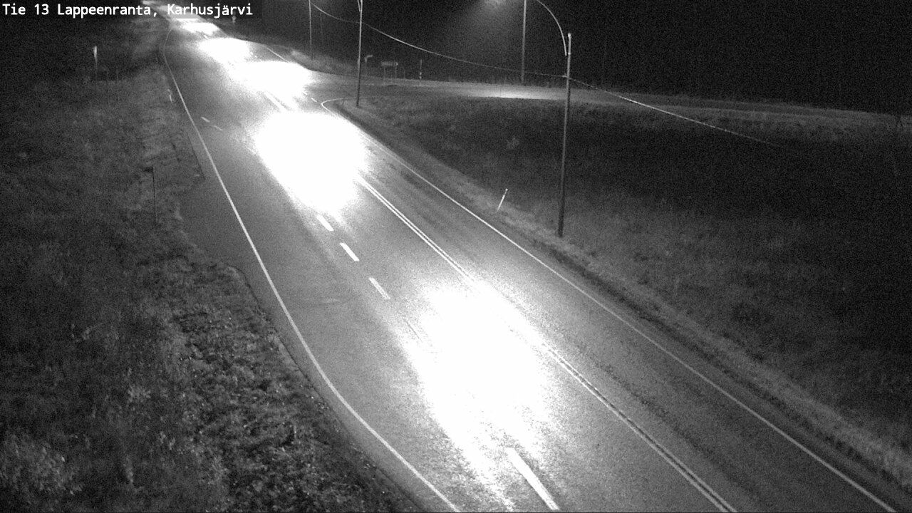 Weather Camera Image Road 13 Karhusjärvi, Lappeenranta, Etelä-Karjala