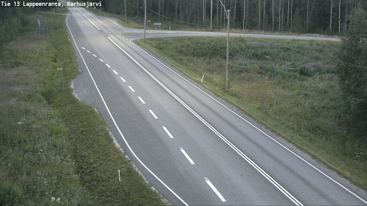 Kelikamerat Kuva Tie 13 Karhusjärvi, Lappeenranta, Etelä-Karjala