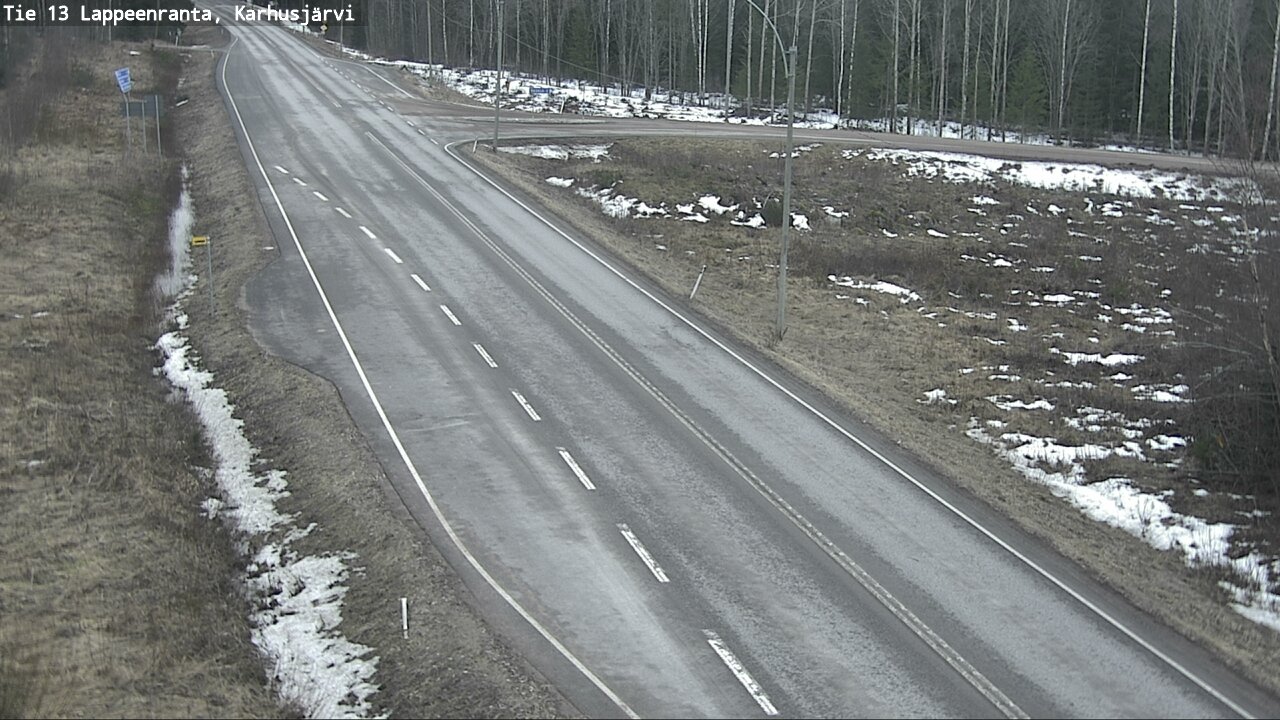 Kelikamerat Kuva Tie 13 Karhusjärvi, Lappeenranta, Etelä-Karjala