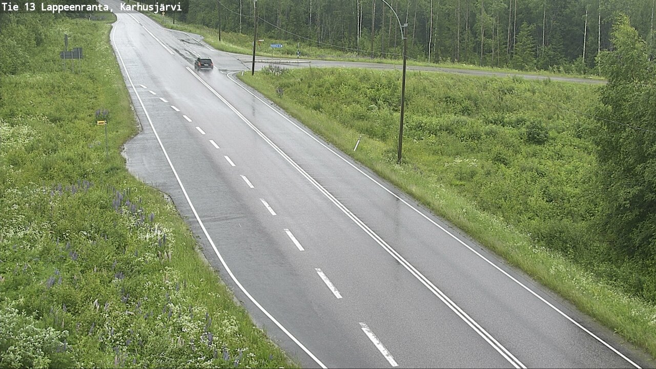 Kelikamerat Kuva Tie 13 Karhusjärvi, Lappeenranta, Etelä-Karjala