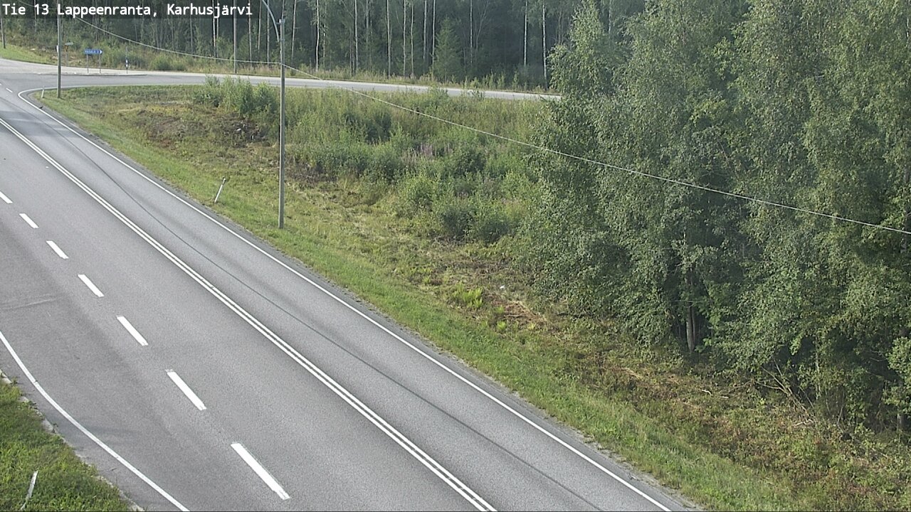 Kelikamerat Kuva Tie 13 Karhusjärvi, Lappeenranta, Etelä-Karjala
