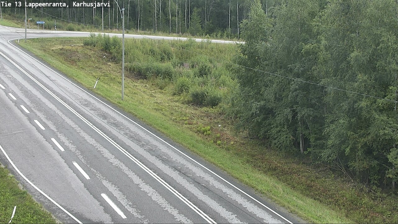 Kelikamerat Kuva Tie 13 Karhusjärvi, Lappeenranta, Etelä-Karjala