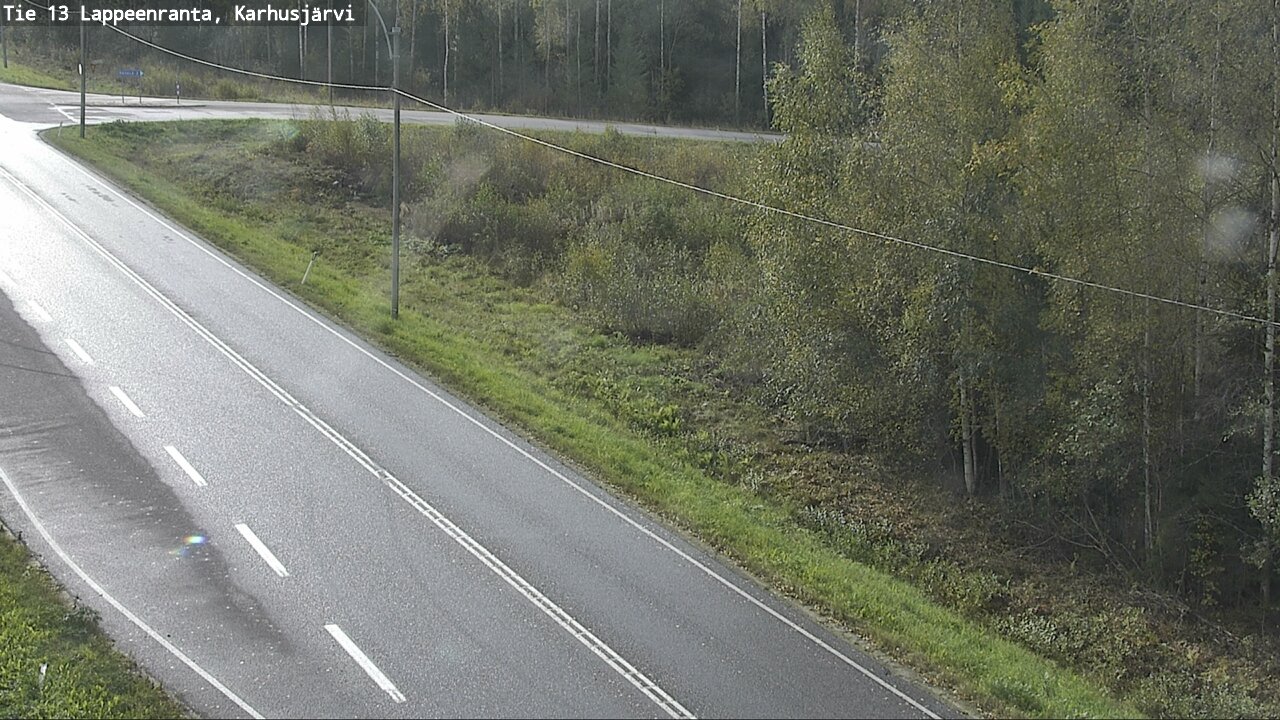 Kelikamerat Kuva Tie 13 Karhusjärvi, Lappeenranta, Etelä-Karjala