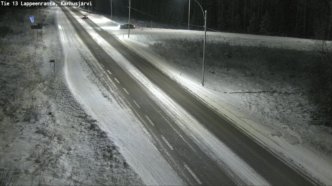 Weather Camera Image Road 13 Karhusjärvi, Lappeenranta, Etelä-Karjala