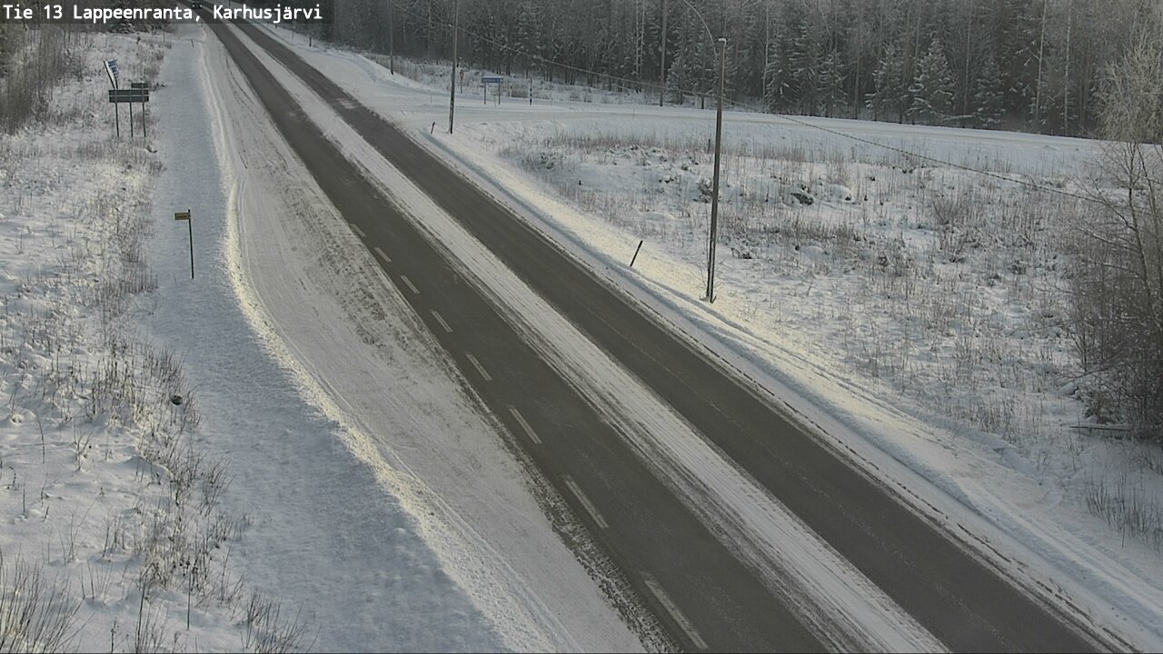 Kelikamerat Kuva Tie 13 Karhusjärvi, Lappeenranta, Etelä-Karjala