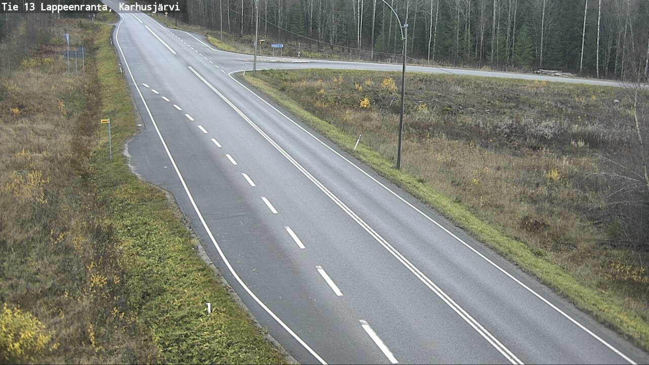 Kelikamerat Kuva Tie 13 Karhusjärvi, Lappeenranta, Etelä-Karjala