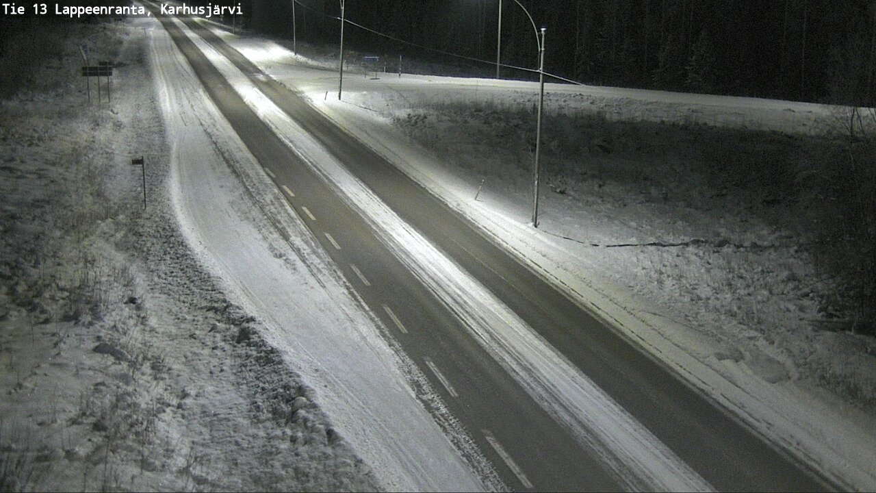 Kelikamerat Kuva Tie 13 Karhusjärvi, Lappeenranta, Etelä-Karjala