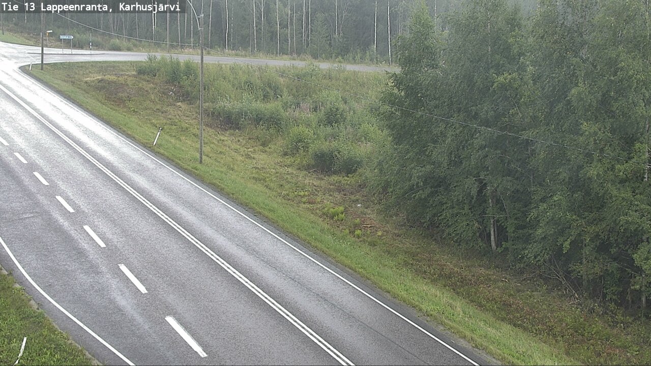 Kelikamerat Kuva Tie 13 Karhusjärvi, Lappeenranta, Etelä-Karjala