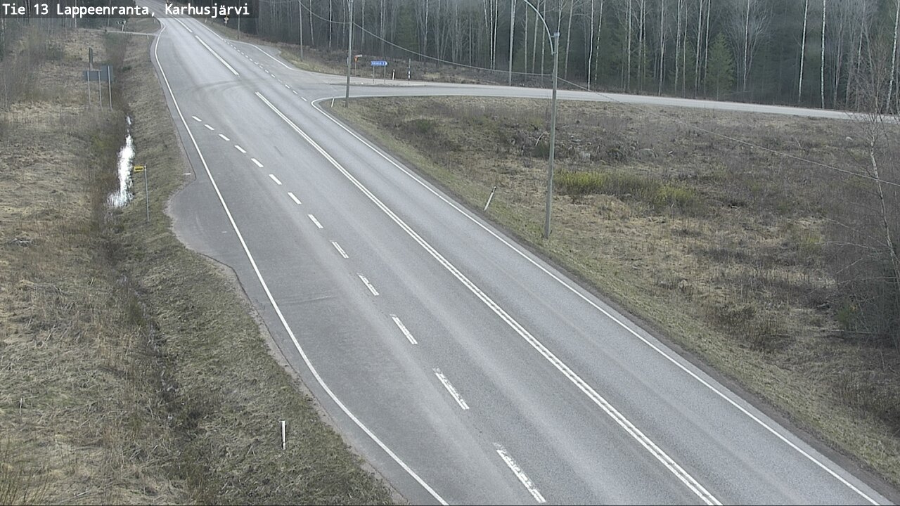 Kelikamerat Kuva Tie 13 Karhusjärvi, Lappeenranta, Etelä-Karjala
