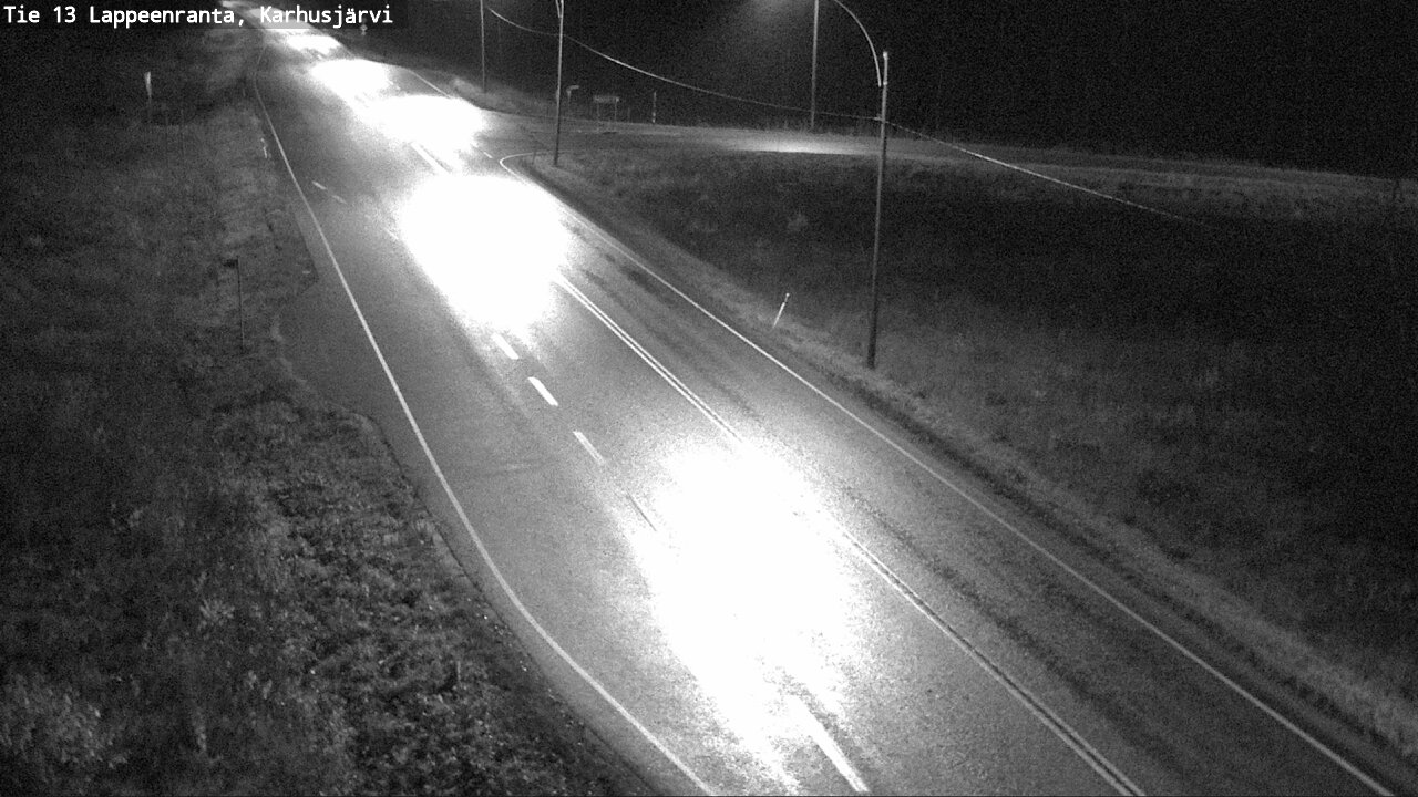 Weather Camera Image Road 13 Karhusjärvi, Lappeenranta, Etelä-Karjala