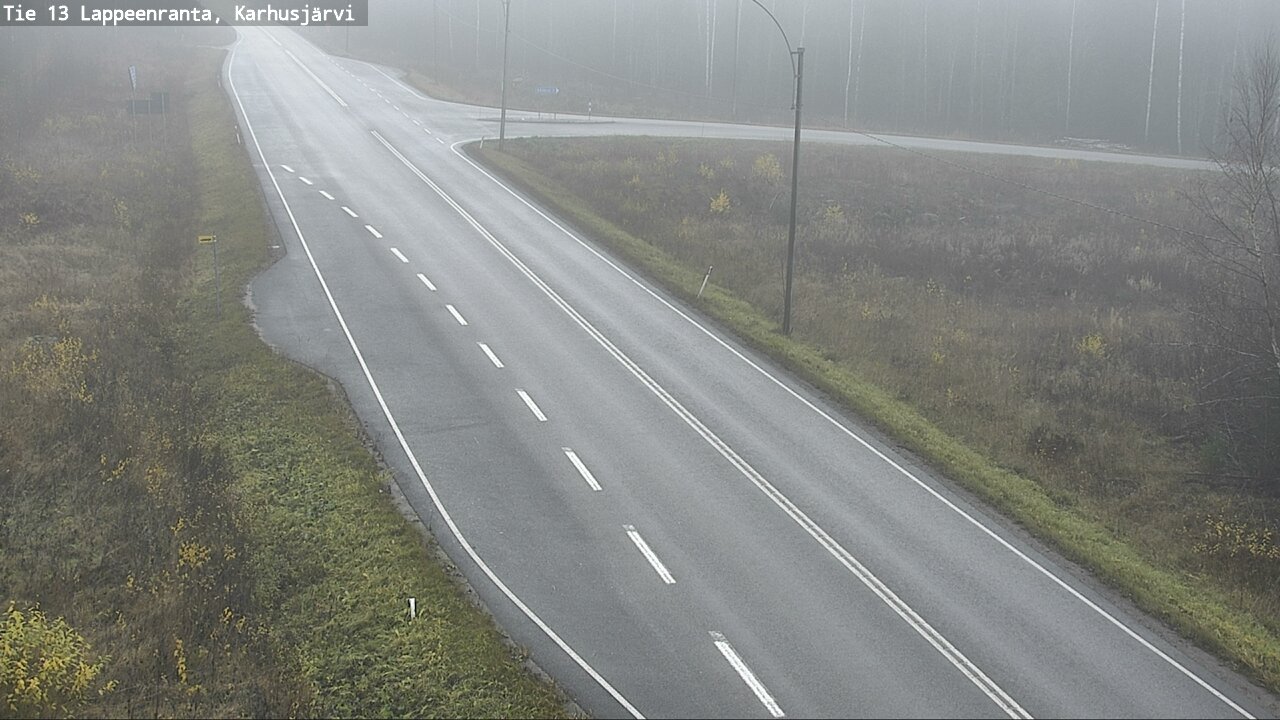 Kelikamerat Kuva Tie 13 Karhusjärvi, Lappeenranta, Etelä-Karjala