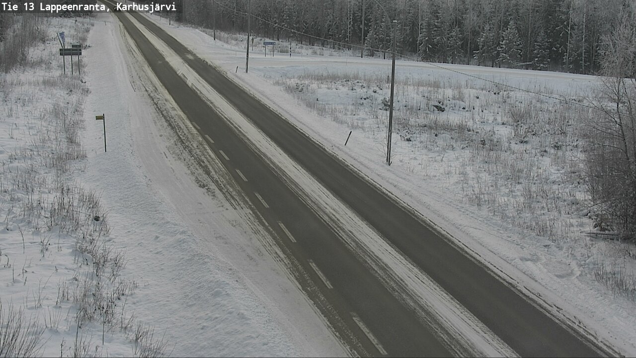 Kelikamerat Kuva Tie 13 Karhusjärvi, Lappeenranta, Etelä-Karjala