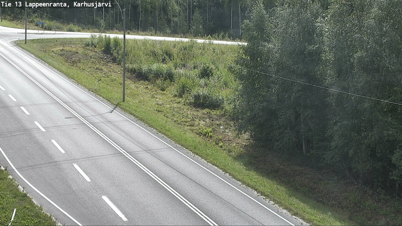 Kelikamerat Kuva Tie 13 Karhusjärvi, Lappeenranta, Etelä-Karjala