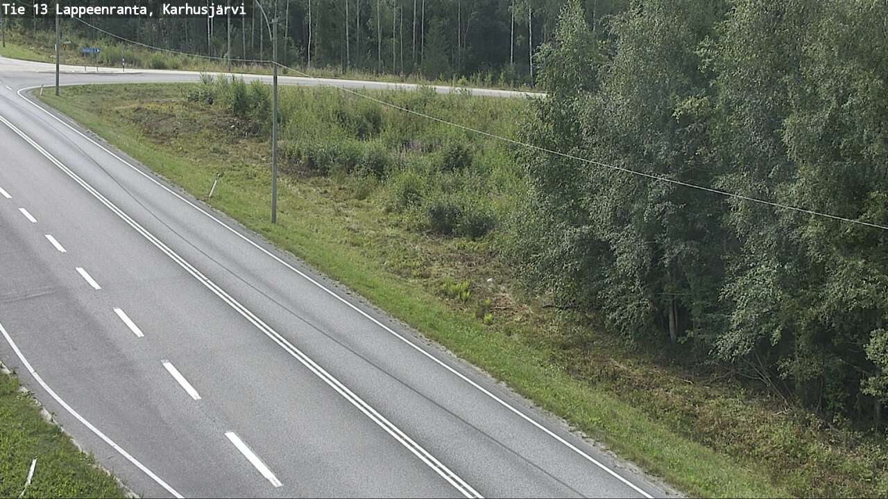 Kelikamerat Kuva Tie 13 Karhusjärvi, Lappeenranta, Etelä-Karjala