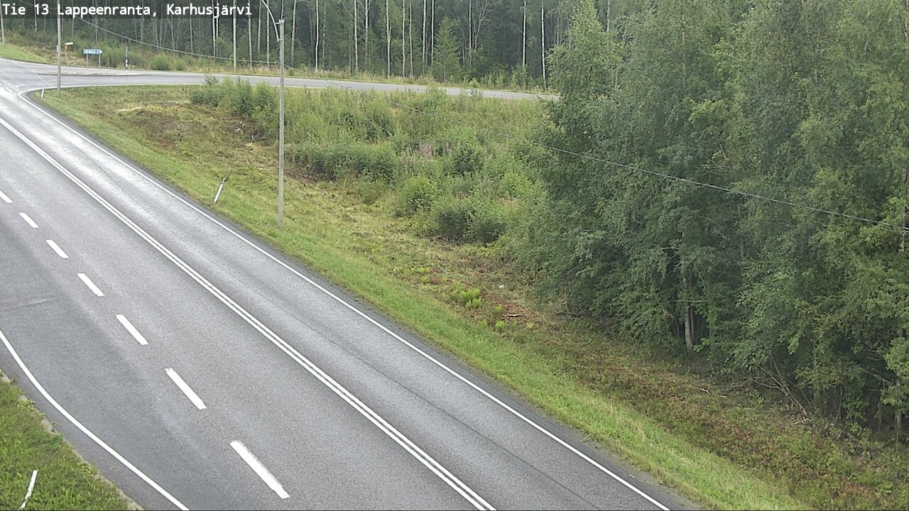 Kelikamerat Kuva Tie 13 Karhusjärvi, Lappeenranta, Etelä-Karjala
