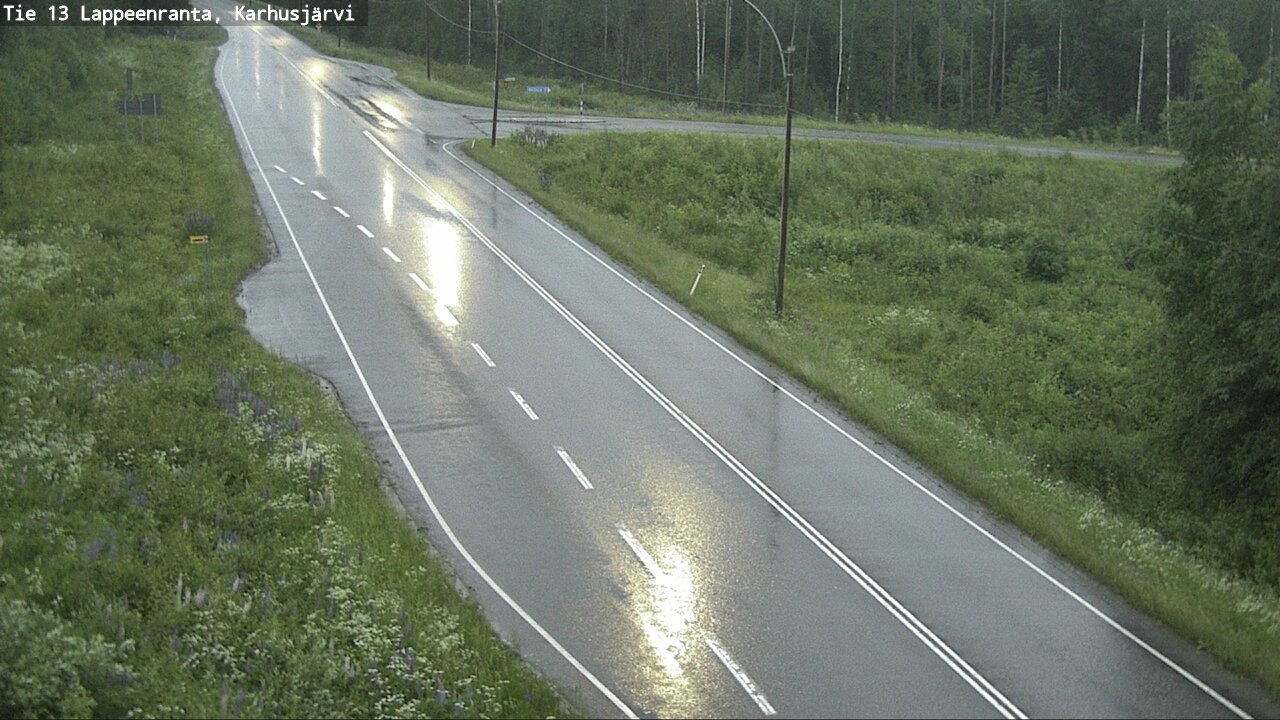 Kelikamerat Kuva Tie 13 Karhusjärvi, Lappeenranta, Etelä-Karjala