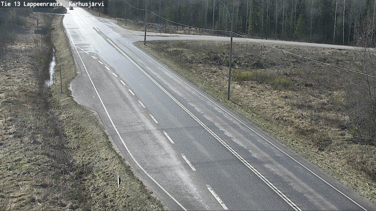 Kelikamerat Kuva Tie 13 Karhusjärvi, Lappeenranta, Etelä-Karjala