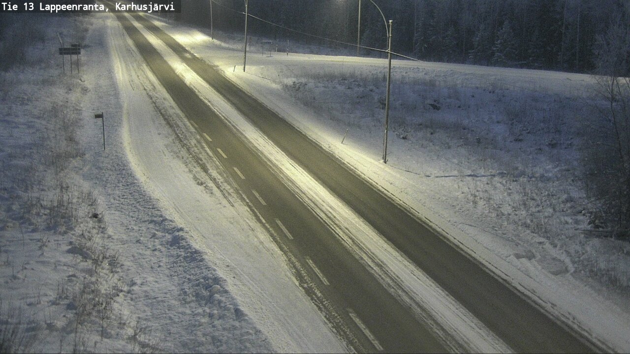 Kelikamerat Kuva Tie 13 Karhusjärvi, Lappeenranta, Etelä-Karjala