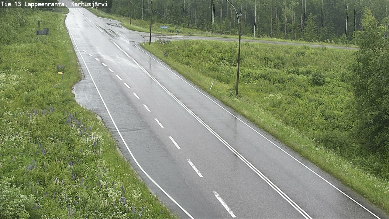 Kelikamerat Kuva Tie 13 Karhusjärvi, Lappeenranta, Etelä-Karjala