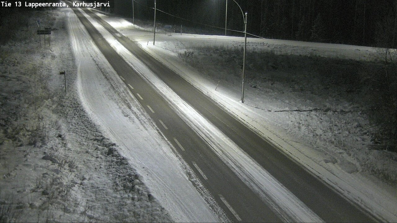 Kelikamerat Kuva Tie 13 Karhusjärvi, Lappeenranta, Etelä-Karjala