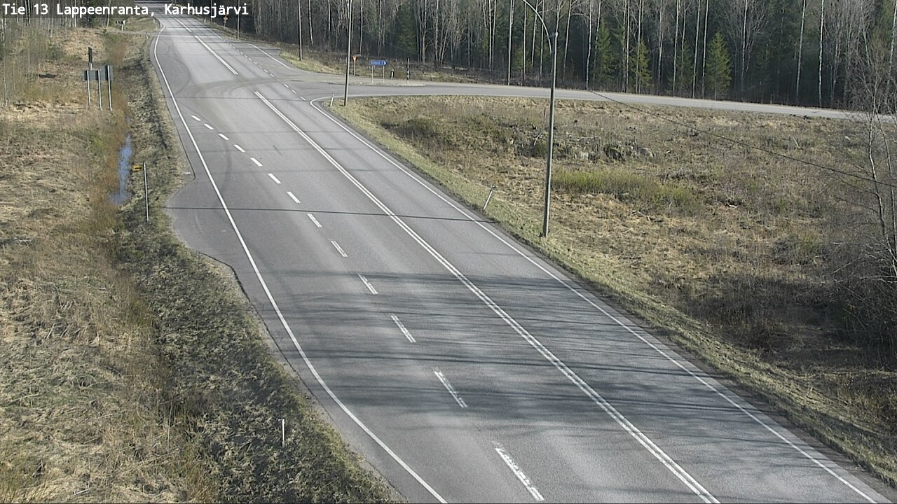 Kelikamerat Kuva Tie 13 Karhusjärvi, Lappeenranta, Etelä-Karjala