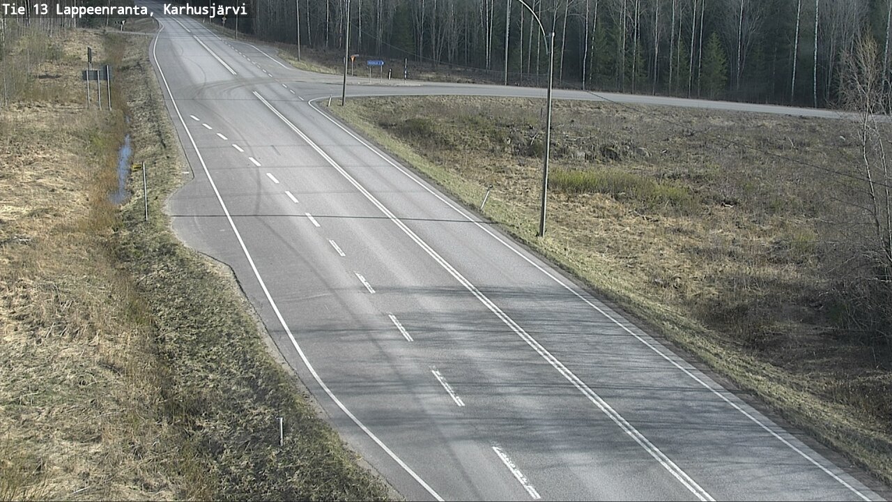 Kelikamerat Kuva Tie 13 Karhusjärvi, Lappeenranta, Etelä-Karjala