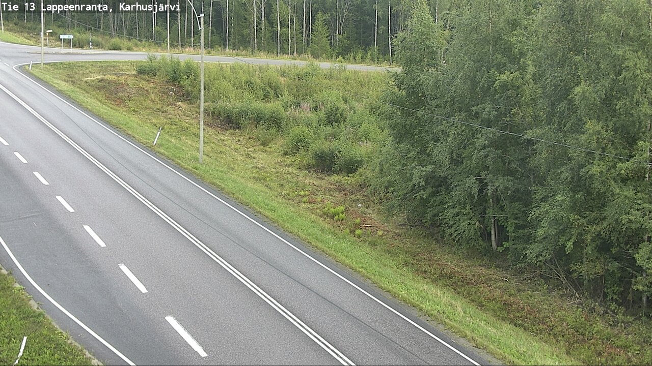 Kelikamerat Kuva Tie 13 Karhusjärvi, Lappeenranta, Etelä-Karjala