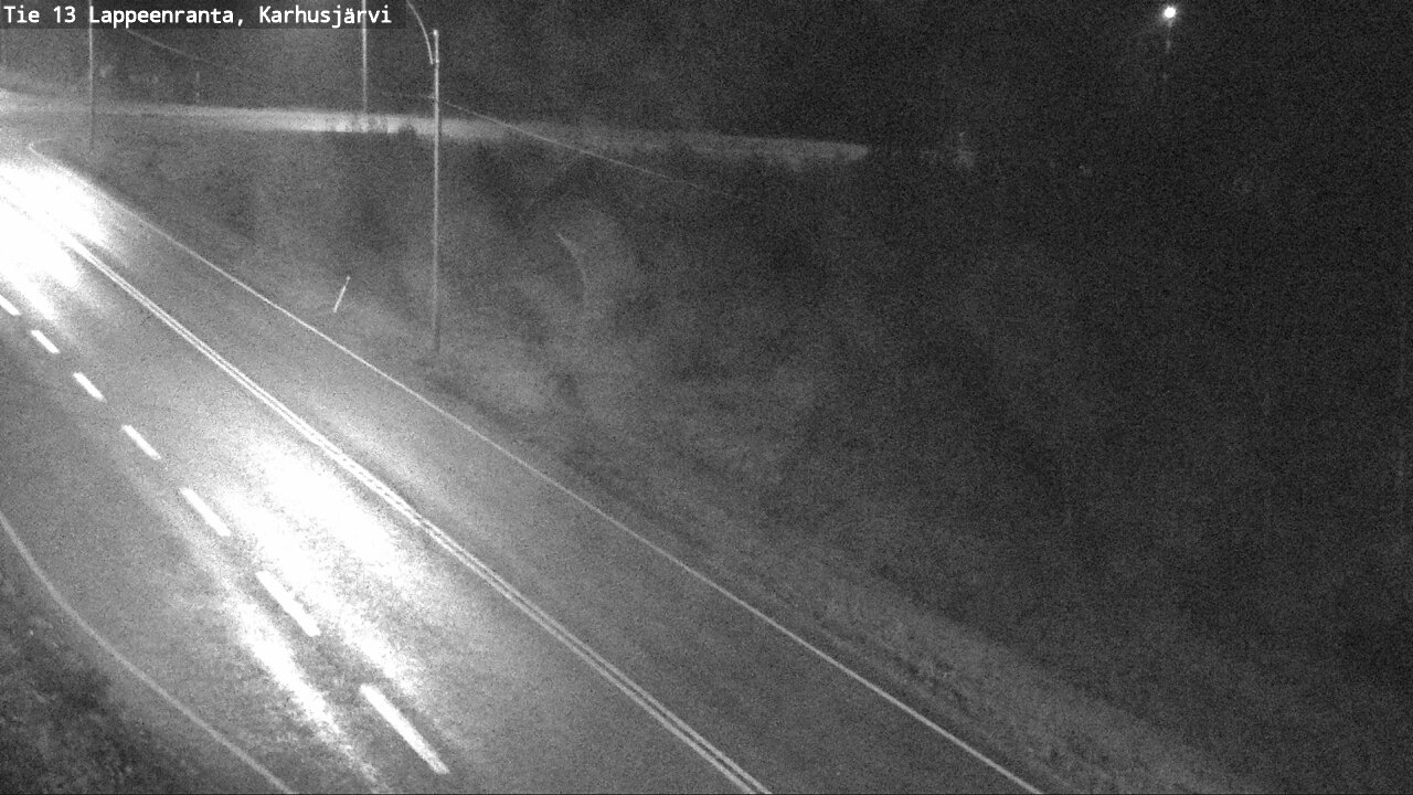 Weather Camera Image Road 13 Karhusjärvi, Lappeenranta, Etelä-Karjala