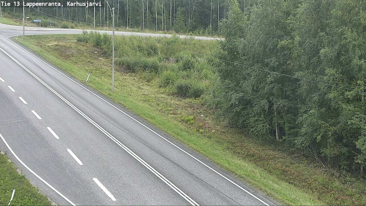 Kelikamerat Kuva Tie 13 Karhusjärvi, Lappeenranta, Etelä-Karjala
