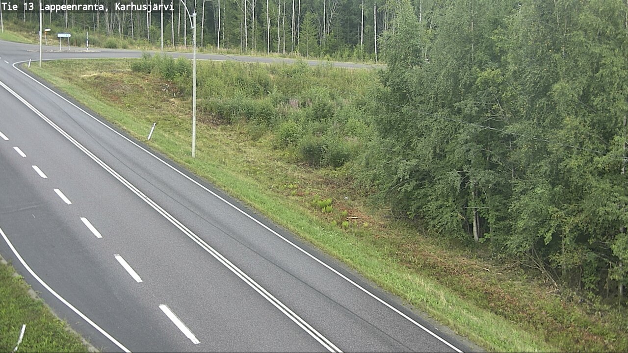 Kelikamerat Kuva Tie 13 Karhusjärvi, Lappeenranta, Etelä-Karjala