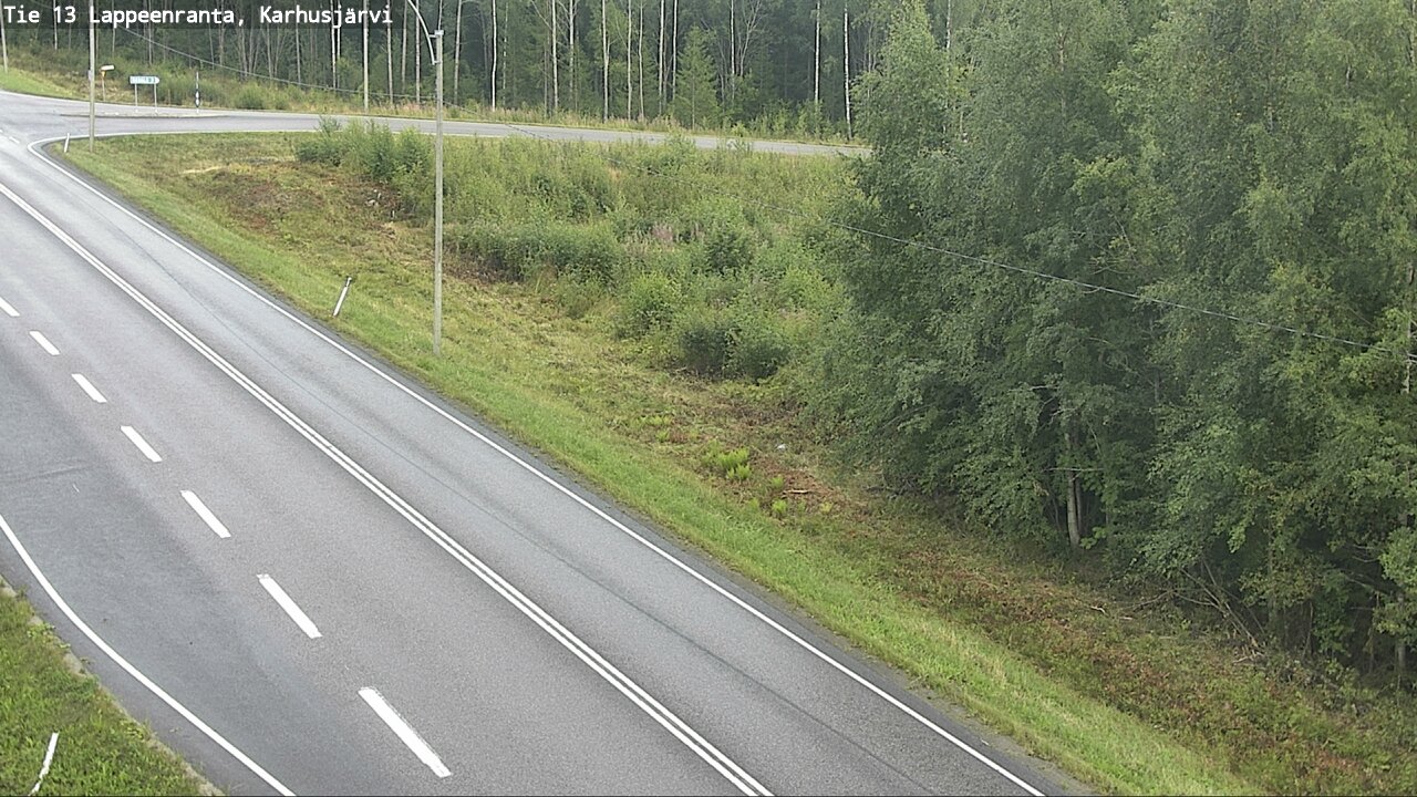 Kelikamerat Kuva Tie 13 Karhusjärvi, Lappeenranta, Etelä-Karjala
