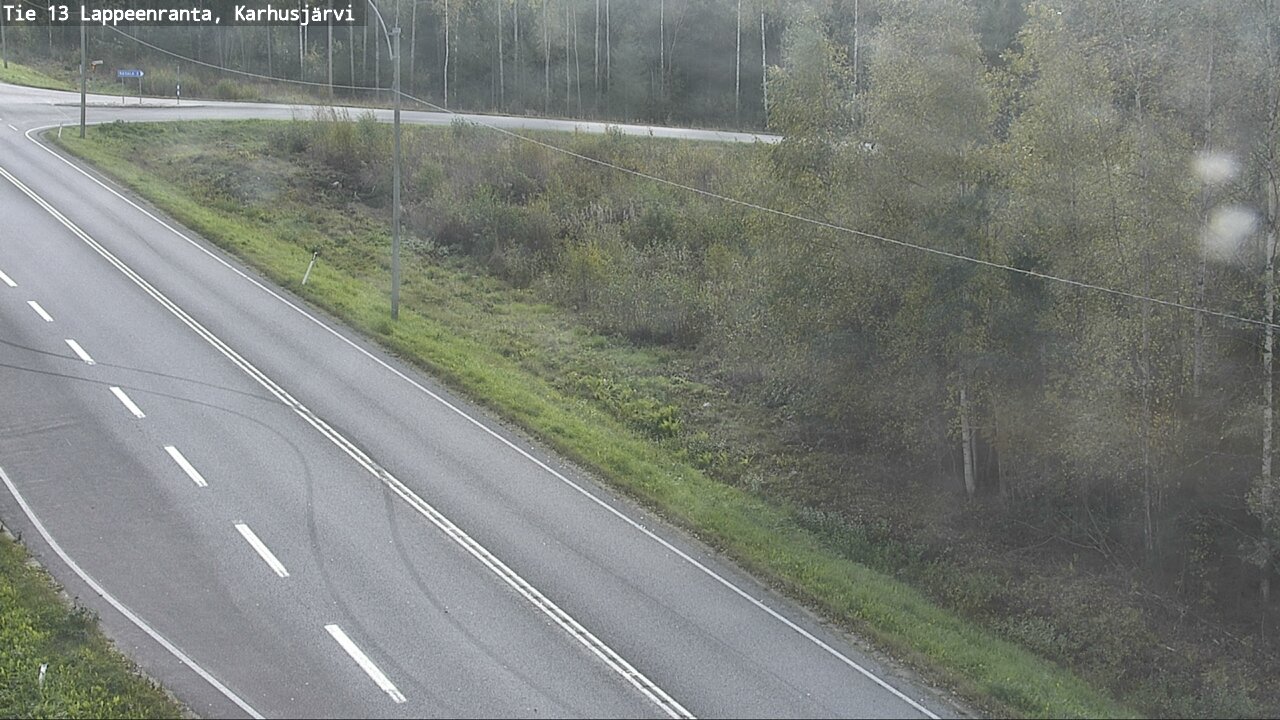 Kelikamerat Kuva Tie 13 Karhusjärvi, Lappeenranta, Etelä-Karjala