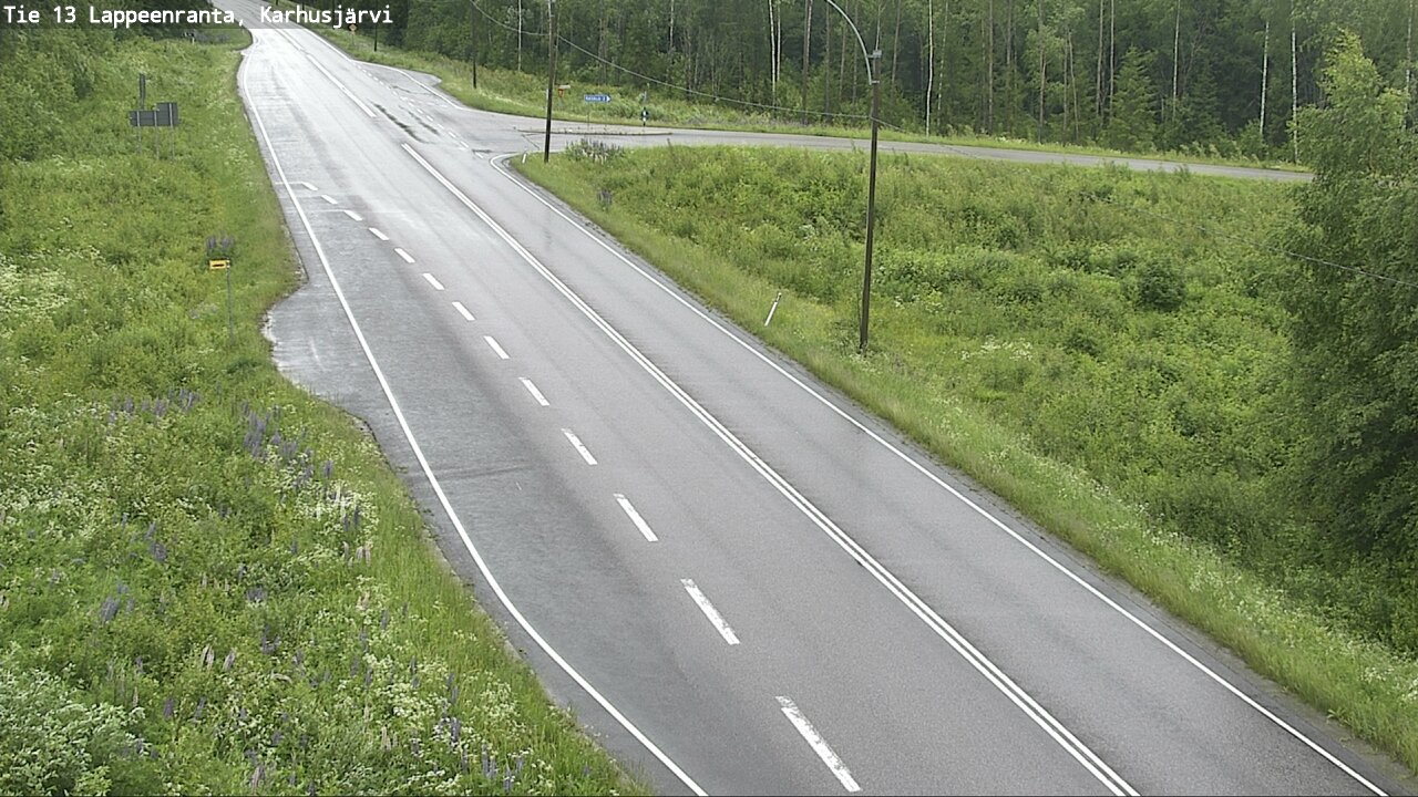 Kelikamerat Kuva Tie 13 Karhusjärvi, Lappeenranta, Etelä-Karjala