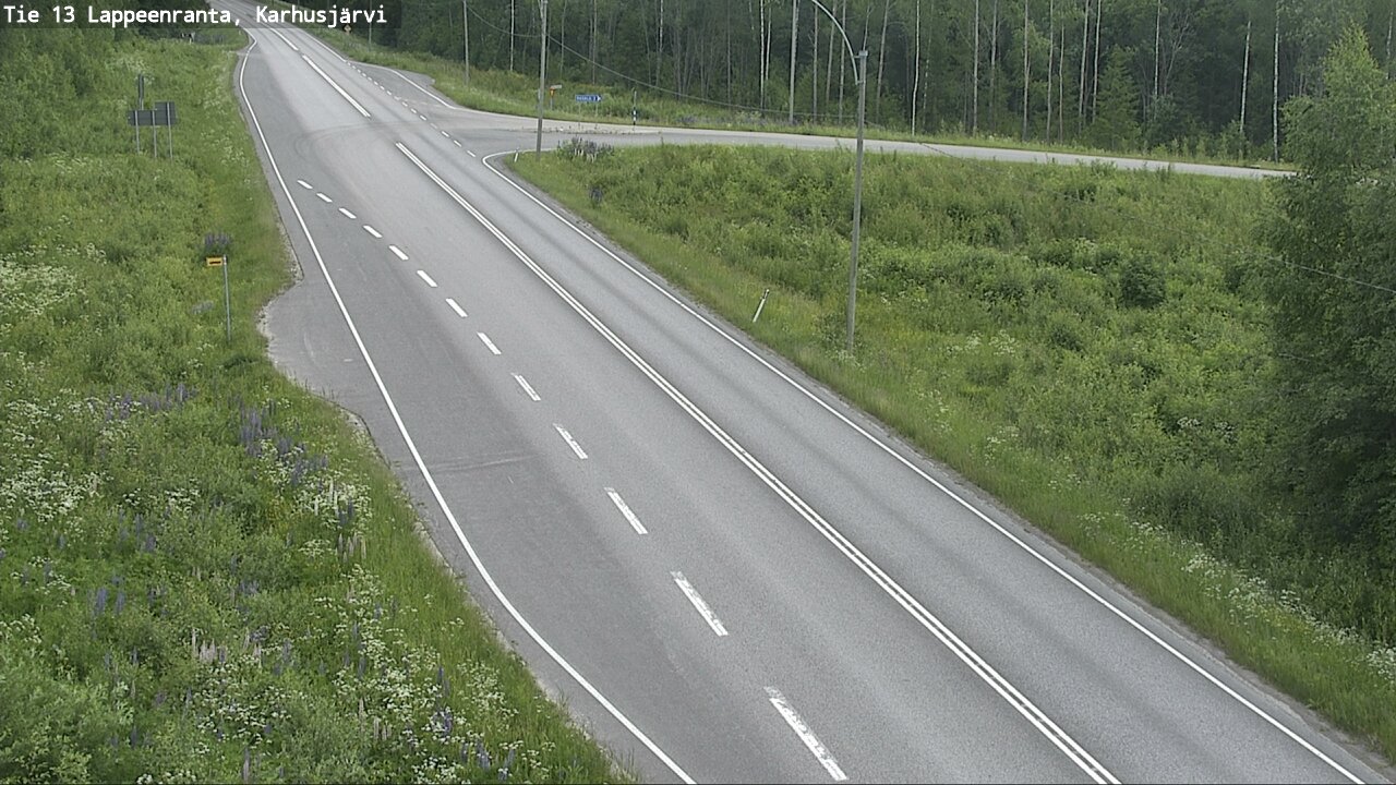 Kelikamerat Kuva Tie 13 Karhusjärvi, Lappeenranta, Etelä-Karjala